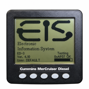 Cummins MercCruiser Diesel EIS Display LCD Restoration Service