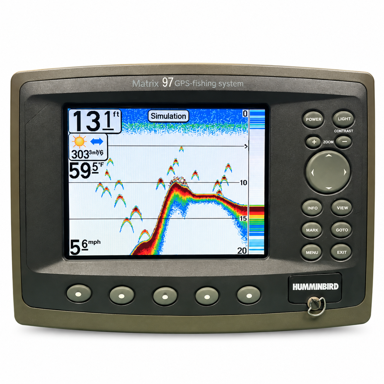 Humminbird Matrix GPS LCD Restoration
