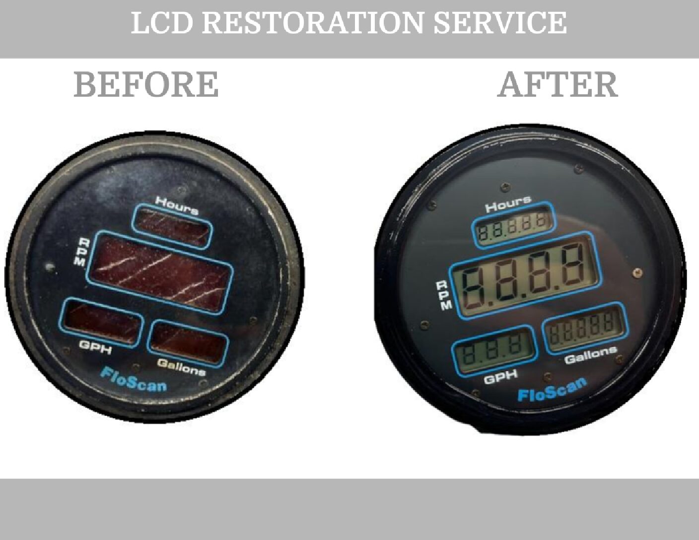 FloScan Marine Gauge Restoration Services - Image 3