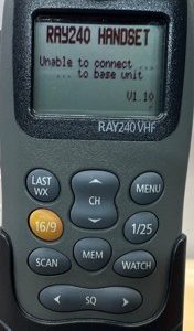 Raymarine Ray 240 VHF Handheld LCD Restoration Service