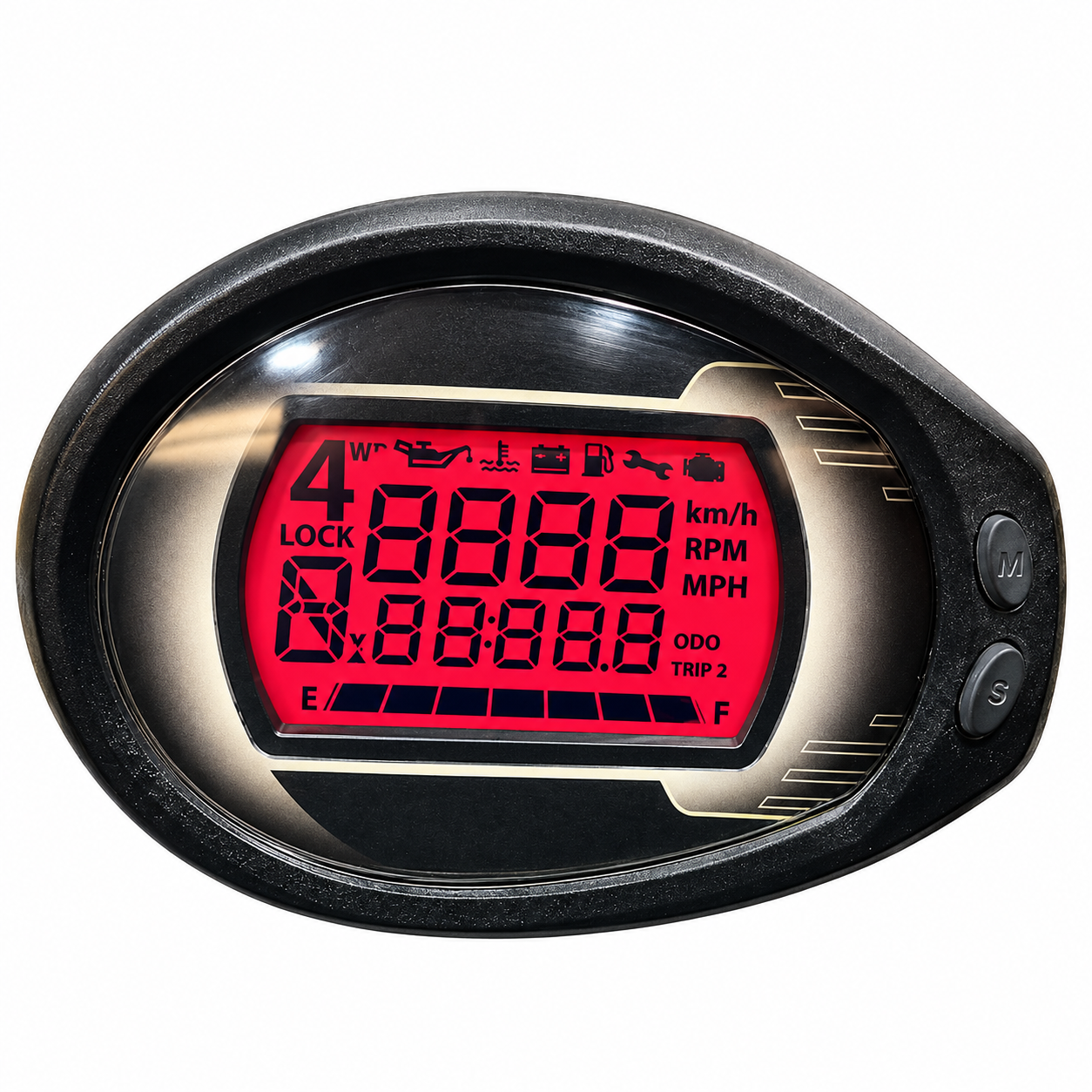 Arctic Cat 4Wheeler Display LCD Restoration Service