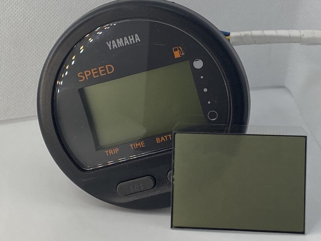 DIY Yamaha 6Y5 Speedometer NEW LCD replacement (black back) GaugeSaver