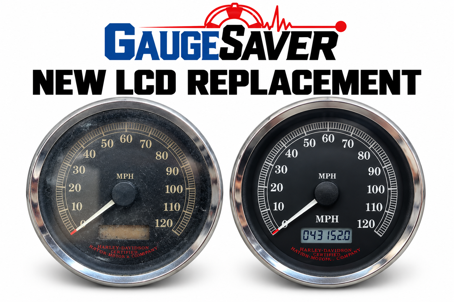 Harley-Davidson Speedo LCD restoration (1994-1999) - Image 3