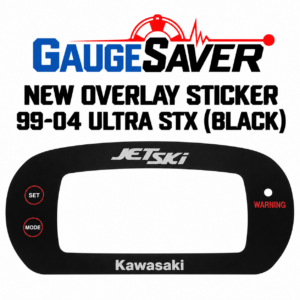 Kawasaki 99-04 Jetski Gauge Overlay Replacement
