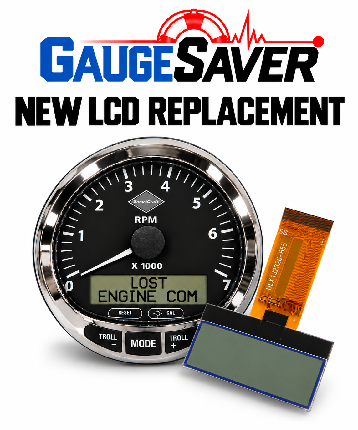 Mercury SC1000 - Speedometer / Tachometer Restoration Services - Image 5