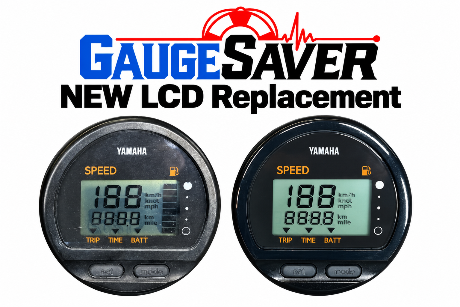 Yamaha NEW STYLE 6Y5 Gauge Restoration Services - Image 2