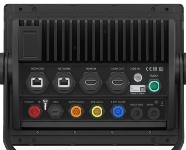 Garmin 8610xsv rear view