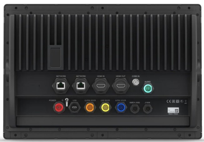 Garmin 8616xsv rear view