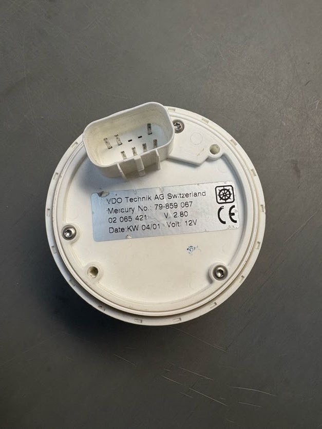 Mercury SmartCraft SC1000 Tachometer Refurbished (2000-2001) - Image 2