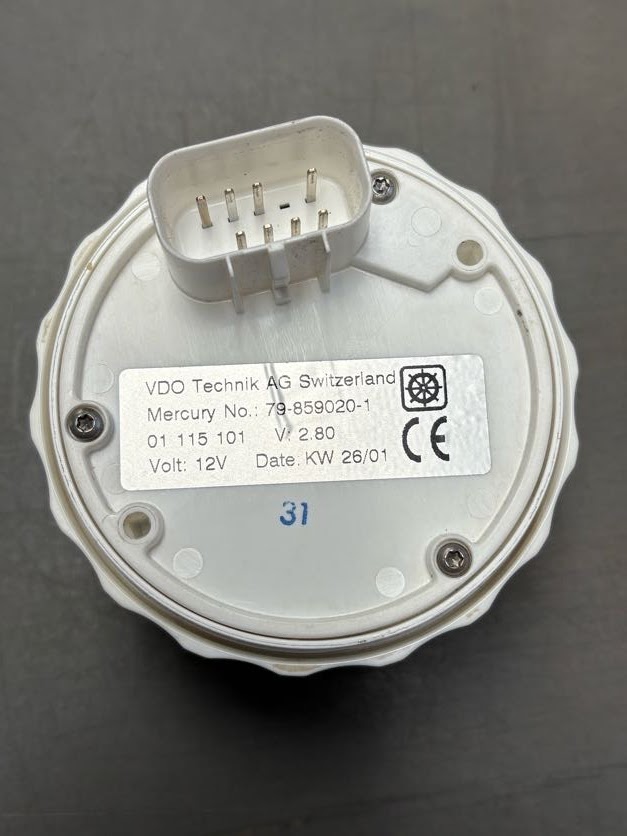 Mercury SmartCraft SC1000 Speedometer Refurbished (2000-2001) - Image 2