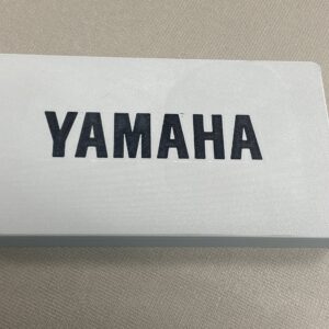 Yamaha 6Y9 Gray Sun Cover with Black Yamaha