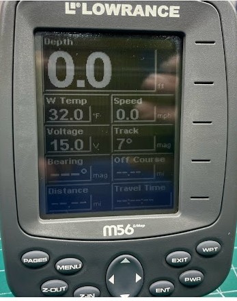 Lowrance M56 lcd restoration