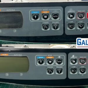 Case 210 Excavator gauge restoration