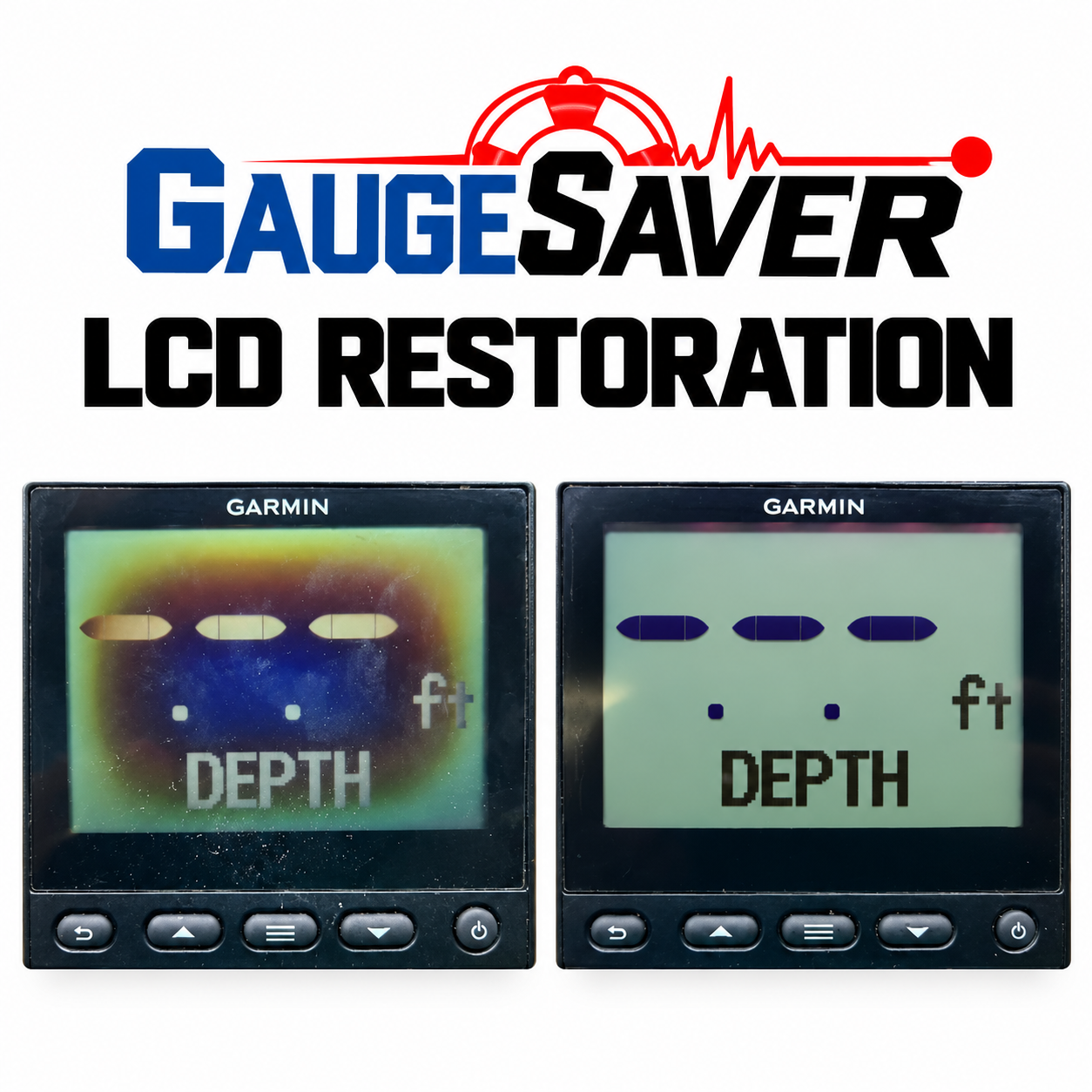 Garmin GNX20 Digital Display LCD Restoration Service - Image 2