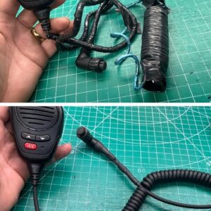 VHF radio coily cord replacement