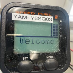 Yamaha 6Y8 Command Link Square SPEED FUEL Gauge (REFURBISHED)