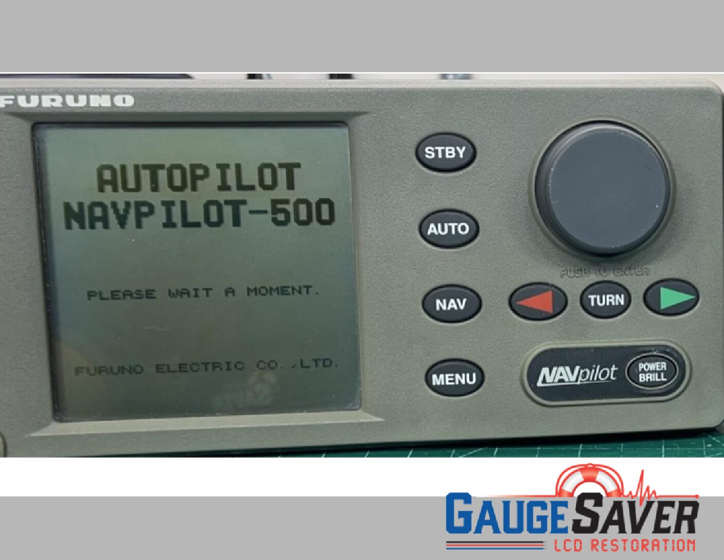 Furuno NavPilot LCD Restoration Service