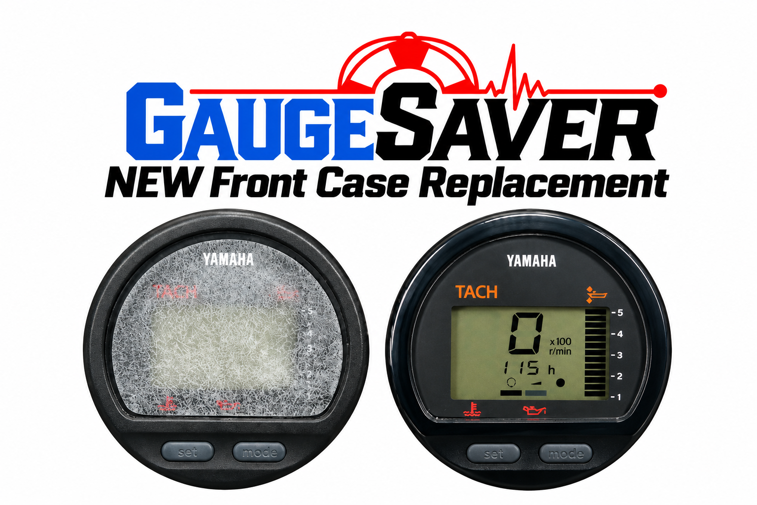 Yamaha NEW STYLE 6Y5 Gauge Restoration Services - Image 3