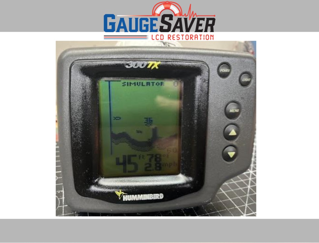 Humminbird 300TX Fish Finder Restoration Services