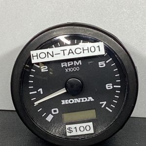Honda Analog Tach with Small Hour Meter
