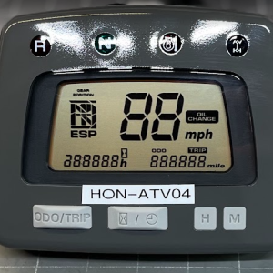Honda ATV Dash Meter (4 lights) (Refurbished)
